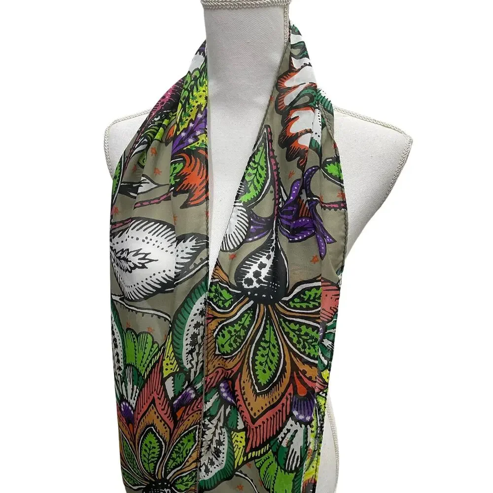 Scarf by Ecodesigns Island Floral NWT